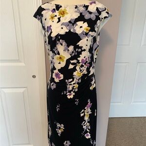 Lauren Ralph Lauren Floral Sheath Dress – Size 12